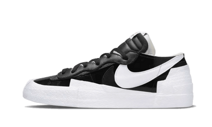 Yeezy Blazer Low Sacai Black Patent multi-color - widok główny z boku | Saturaise.com