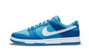 Nike Dunk Low Dark Marina Blue biały-niebieski - widok główny z boku | Saturaise.com