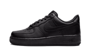 Nike Air Force 1 Low '07 Triple Black czarny-szary - widok główny z boku | Saturaise.com