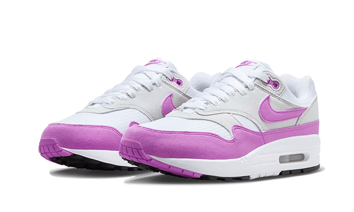 Kup oryginalne Air Max 1 Fuchsia Dream DZ2628-001 - widok z drugiego boku - Sneakersy