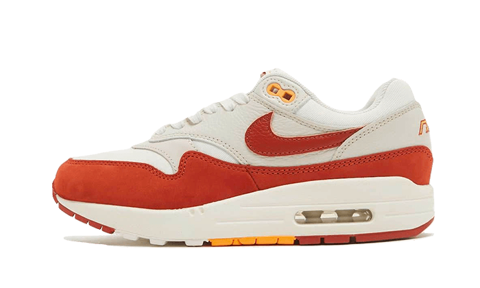 Nike Air Max 1 Rugged Orange biały-żółty - widok główny z boku | Saturaise.com