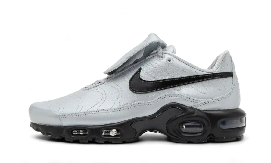Nike Air Max Plus Tiempo Wolf Grey czarny-szary - widok główny z boku | Saturaise.com