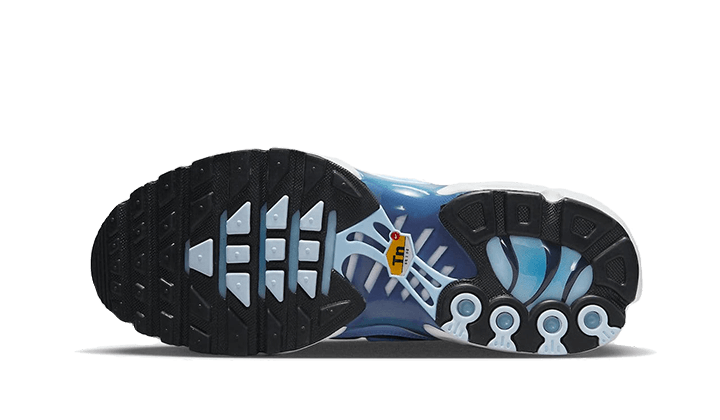 Buty Nike Air Max Plus University Blue Gradient - widok z przodu - Rozmiary EU