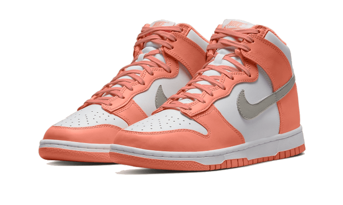 Kup oryginalne Dunk High Salmon Grey - widok z drugiego boku - Sneakersy