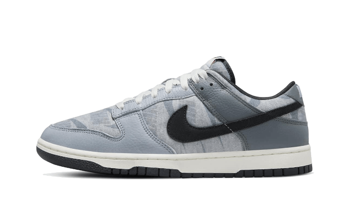 Nike Dunk Low Copy Paste czarny-czerwony - widok główny z boku | Saturaise.com