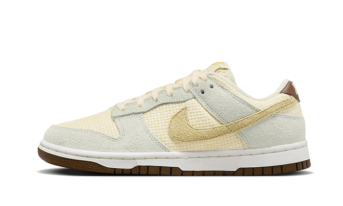 Nike Dunk Low Hemp Coconut Milk szary-brązowy - widok główny z boku | Saturaise.com