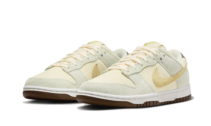 Kup oryginalne Dunk Low Hemp Coconut Milk FN7774-001 - widok z drugiego boku - Sneakersy