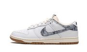Nike Dunk Low New Americana Washed Denim biały-niebieski - widok główny z boku | Saturaise.com