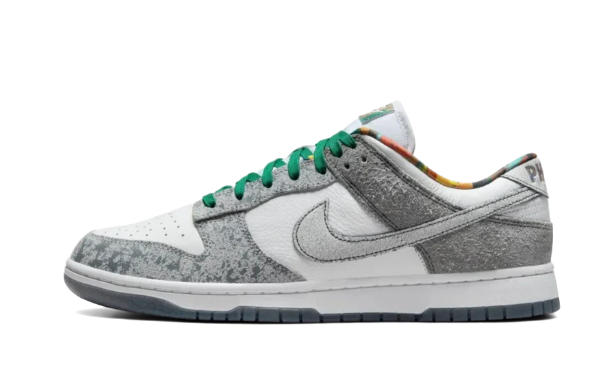 Nike Dunk Low Retro Premium Philly biały-czerwony - widok główny z boku | Saturaise.com