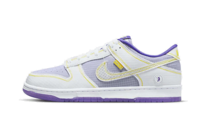 Nike Dunk Low Union Passport Pack Court Purple fioletowo-biały - widok główny z boku | Saturaise.com