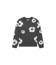 Denim Tears Denim Tears Rhinestone Cotton Wreath Thermal Vintage Black niebiesko-biały - widok główny z boku | Saturaise.com