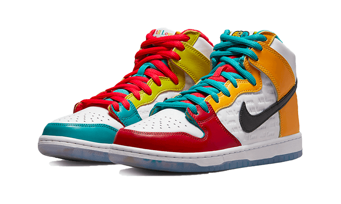 Kup oryginalne SB Dunk High Pro froSkate All Love - widok z drugiego boku - Sneakersy