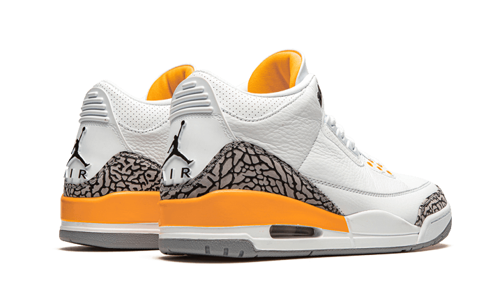 Buty Air Jordan Air Jordan 3 Retro Laser Orange - widok z przodu - Rozmiary EU