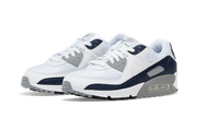 Kup oryginalne Air Max 90 White Grey Obsidan CD6864-105 - widok z drugiego boku - Sneakersy