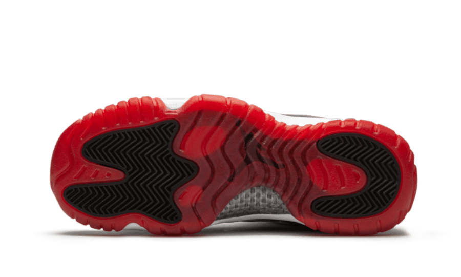 100% Oryginalne Air Jordan 11 Low White Bred - widok z tyłu - 1475.00 PLN