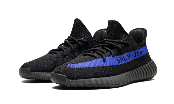 Kup oryginalne Yeezy Boost 350 V2 Dazzling Blue - widok z drugiego boku - Sneakersy