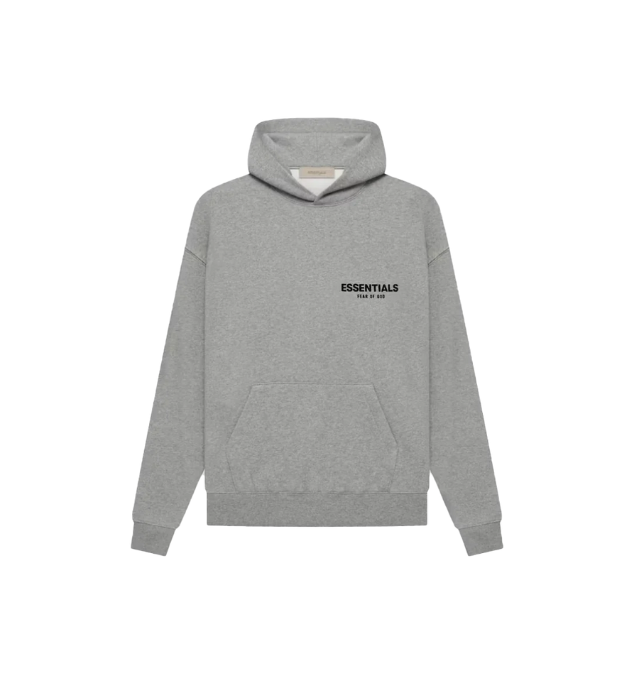 Fear Of God Fear of God Essentials Hoodie Dark Oatmeal SS22 - widok główny z boku - Streetwear