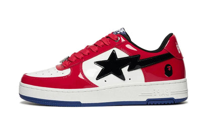 Bape A Bathing Ape Bape Sta #1 Red czarny-czerwony - widok główny z boku | Saturaise.com