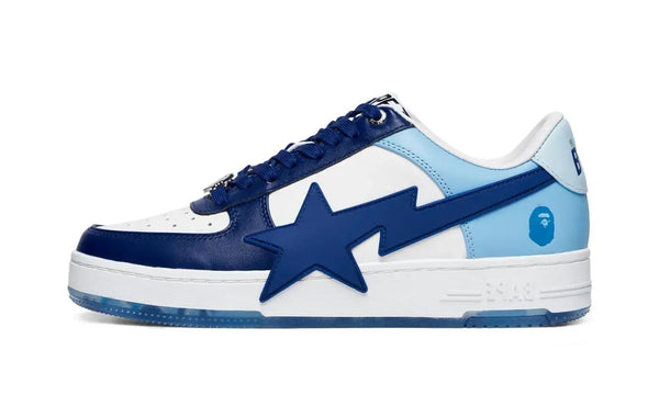 Bape A Bathing Ape Bape Sta OS White Blue University Blue