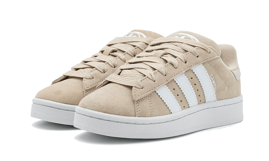 Kup oryginalne Campus 00s Beige Cloud White (Enfant) ID2026 - widok z drugiego boku - Sneakersy