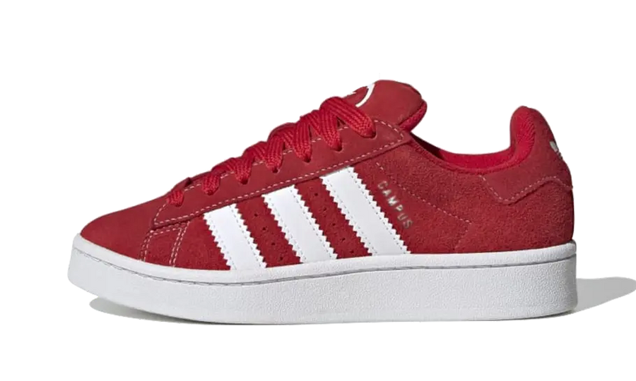 Yeezy Campus 00s Better Scarlet (Kids) biały-czerwony - widok główny z boku | Saturaise.com