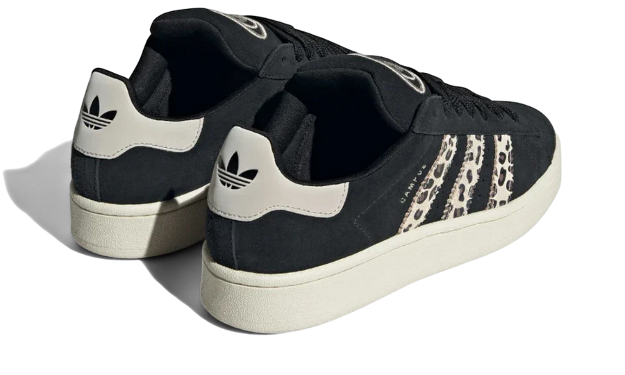 Buty Yeezy Campus 00s Black Leopard - widok z przodu - Rozmiary EU