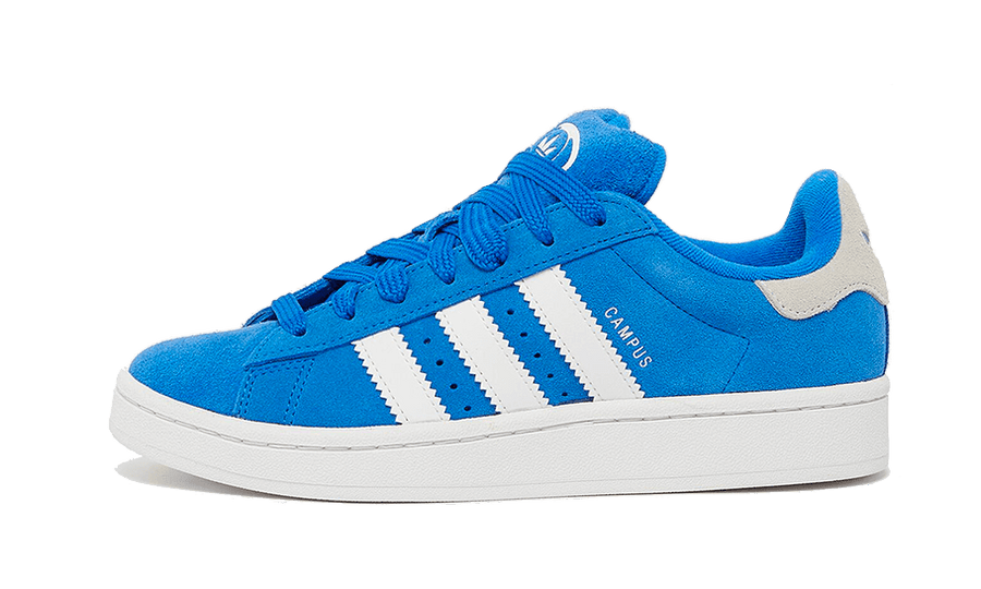 Yeezy Campus 00s Blue Bird biały-niebieski - widok główny z boku | Saturaise.com