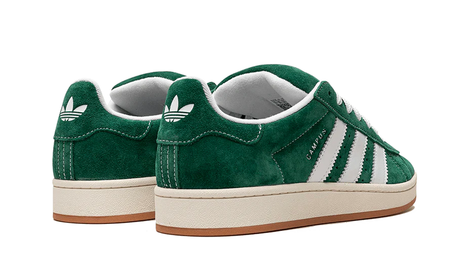 Buty Adidas Campus 00s Dark Green Cloud White - widok z przodu - Rozmiary EU