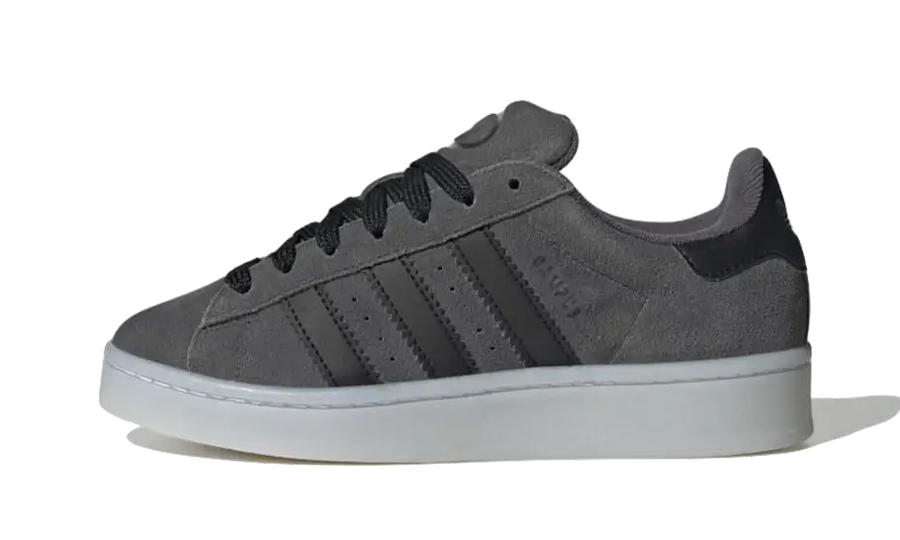 Yeezy Campus 00s Grey Six Core Black (Kids) czarny-szary - widok główny z boku | Saturaise.com
