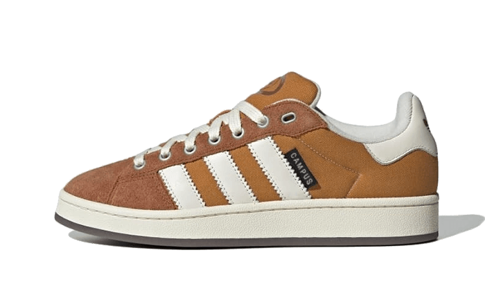 Yeezy Campus 00s Mesa Wild Brown czarny-biały - widok główny z boku | Saturaise.com