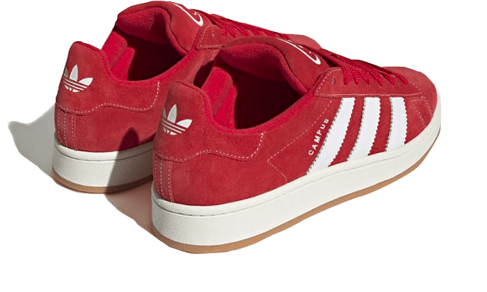 Buty Adidas Campus 00s Red - widok z przodu - Rozmiary EU