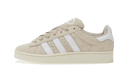Yeezy Campus 00s Wonder White Cloud White Off White biało-pomarańczowy - widok główny z boku | Saturaise.com