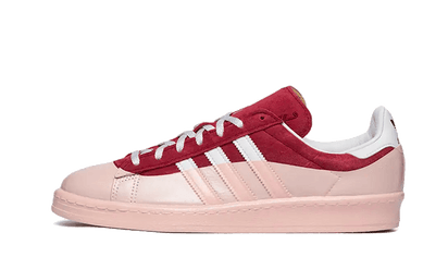 Yeezy Campus 80s Cali Thornhill Dewitt Burgundy biały-burgundowy - widok główny z boku | Saturaise.com