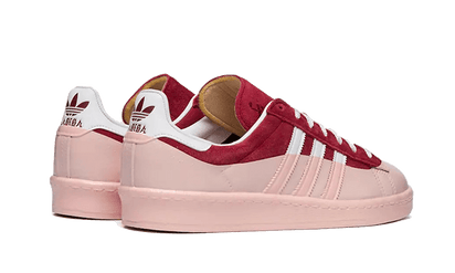Buty Yeezy Campus 80s Cali Thornhill Dewitt Burgundy - widok z przodu - Rozmiary EU