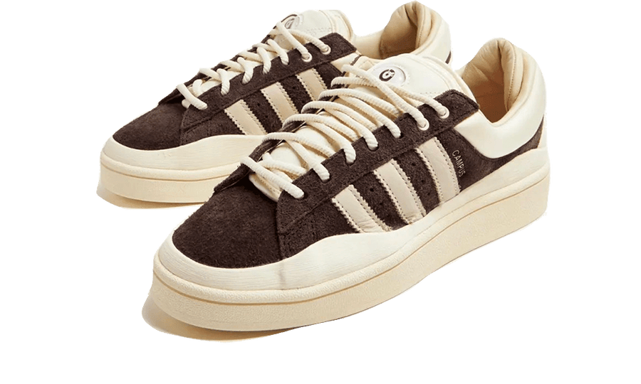 Kup oryginalne Campus Deep Brown Chalk Bad Bunny ID2534 - widok z drugiego boku - Sneakersy