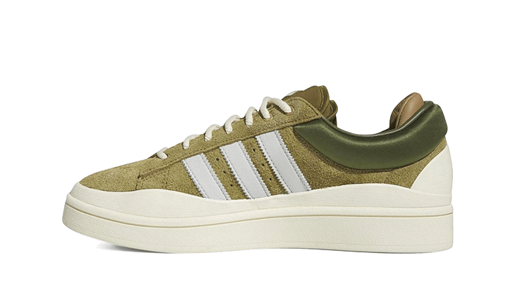 Adidas Campus Light Bad Bunny Wild Moss biały-niebieski - widok główny z boku | Saturaise.com