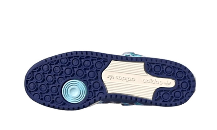 100% Oryginalne Forum 84 Low Bape 30th Anniversary Blue Camo - widok z tyłu - 1925.00 PLN