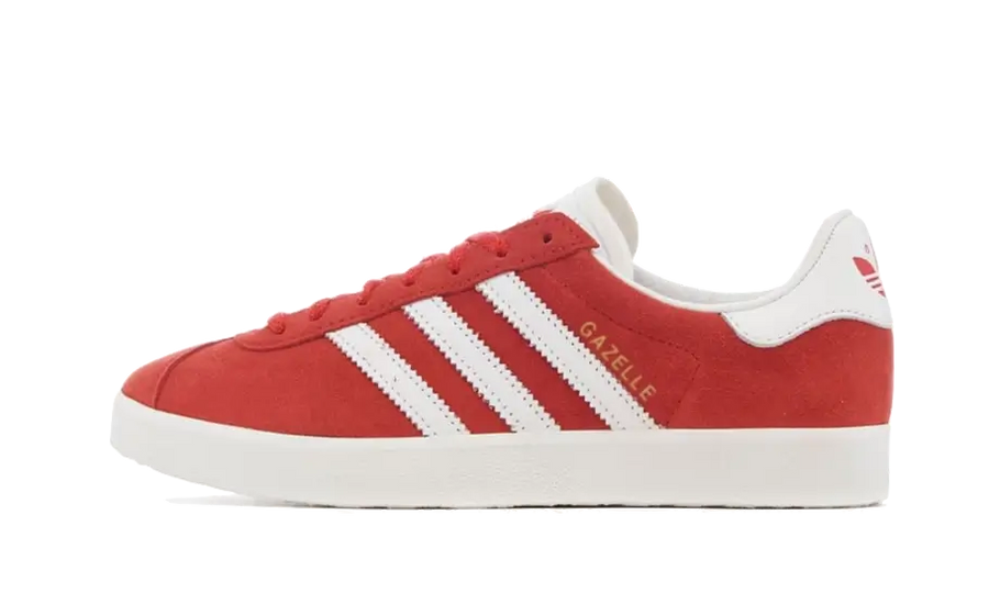 Adidas Gazelle 85 Better Scarlet biały-czerwony - widok główny z boku | Saturaise.com