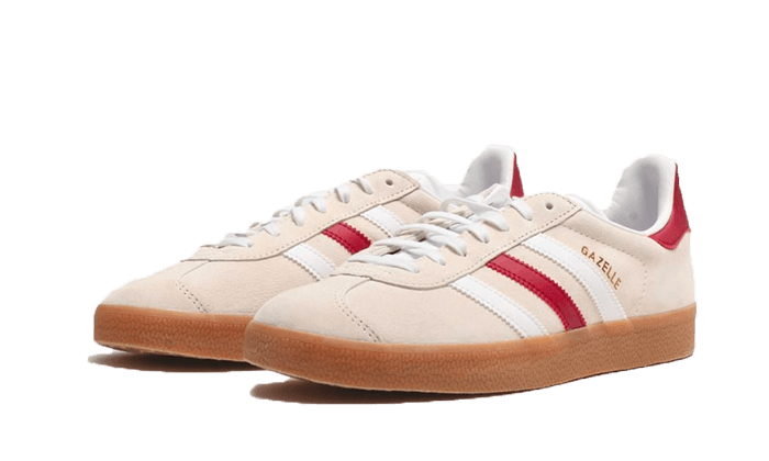 Kup oryginalne Gazelle Aluminum Collegiate Burgundy IG0672 - widok z drugiego boku - Sneakersy