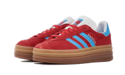 Kup oryginalne Gazelle Bold Active Pink Blue Burst IE0421 - widok z drugiego boku - Sneakersy