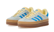 Kup oryginalne Gazelle Bold Almost Blue Yellow IE0430 - widok z drugiego boku - Sneakersy