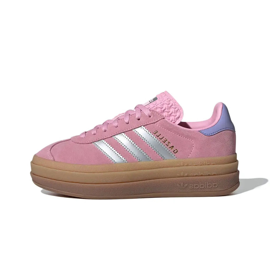 Adidas Gazelle Bold True Pink Silver różowy-fioletowy - widok główny z boku | Saturaise.com