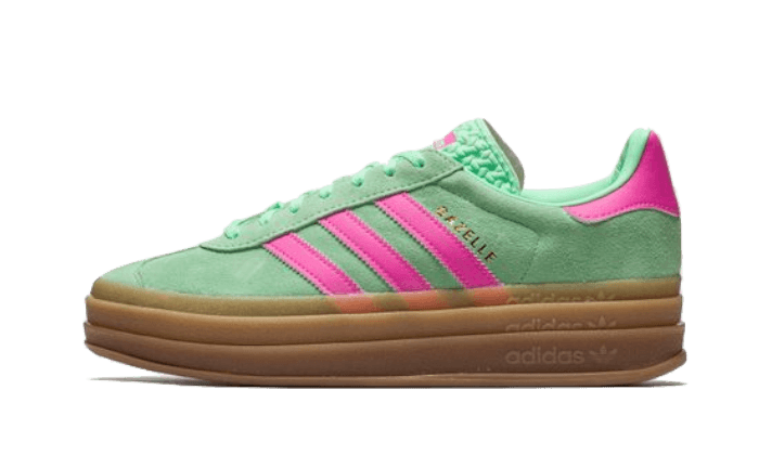 Adidas Gazelle Bold Pulse Mint Pink różowy-beżowy - widok główny z boku | Saturaise.com