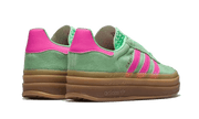 Buty Adidas Gazelle Bold Pulse Mint Pink - widok z przodu - Rozmiary EU