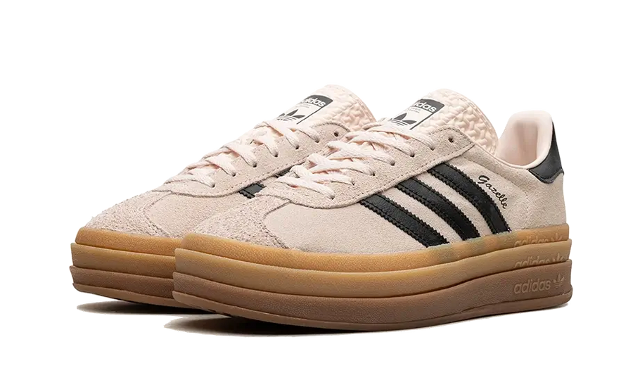 Kup oryginalne Gazelle Bold Wonder Quartz Black Gum - widok z drugiego boku - Sneakersy