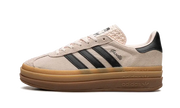 Adidas Gazelle Bold Wonder Quartz Black Gum czarny - widok główny z boku | Saturaise.com