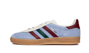 Adidas Gazelle Indoor Blue Dawn niebieski-zielony - widok główny z boku | Saturaise.com