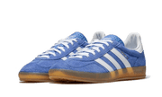 Kup oryginalne Gazelle Indoor Blue Fusion - widok z drugiego boku - Sneakersy