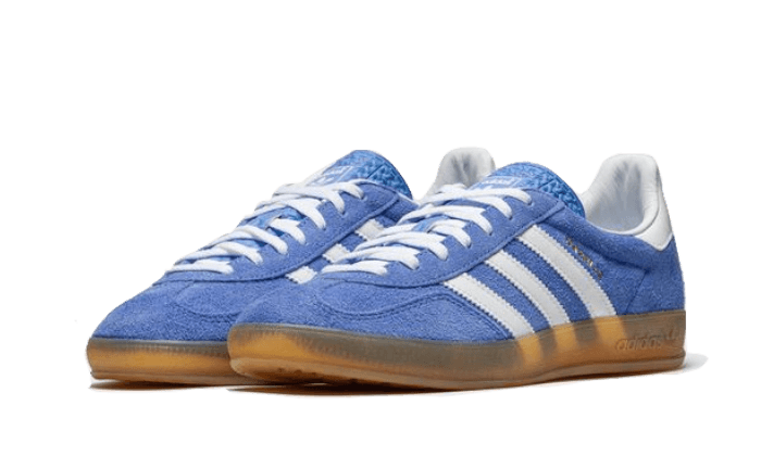 Kup oryginalne Gazelle Indoor Blue Fusion - widok z drugiego boku - Sneakersy