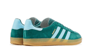 Buty Adidas Gazelle Indoor Collegiate Green - widok z przodu - Rozmiary EU